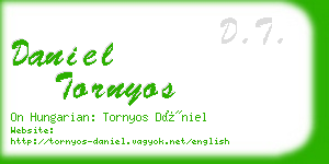 daniel tornyos business card